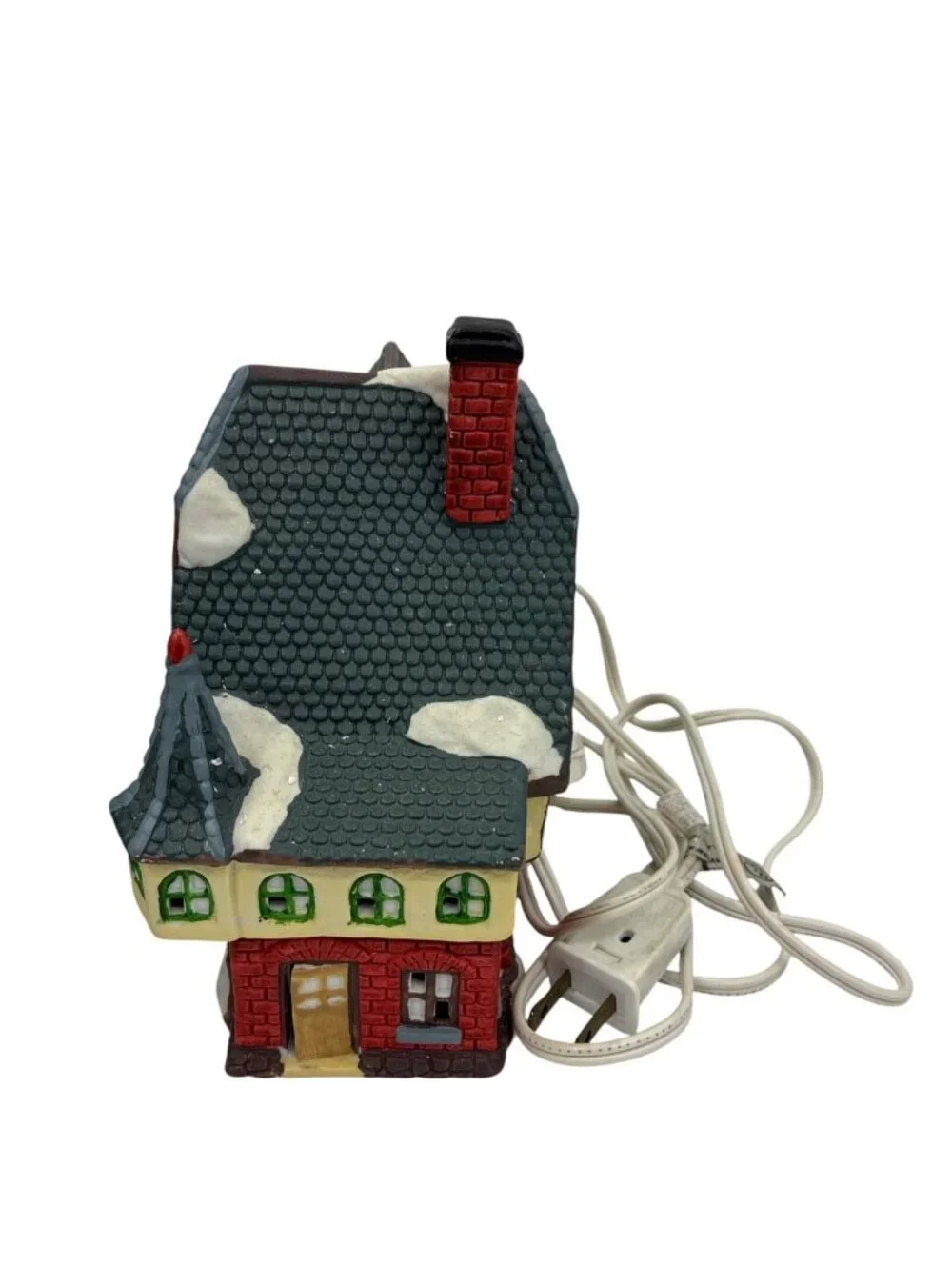 Dickens Keepsake Romantik Restaurant Lighted Porcelain Christmas Village House